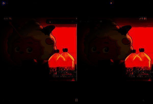 开启插帧功能后显示帧率界面图