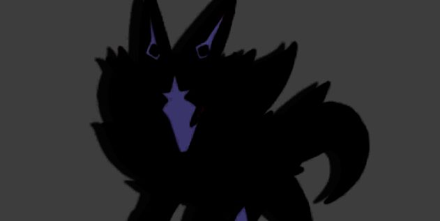 恶魔狼精灵图片