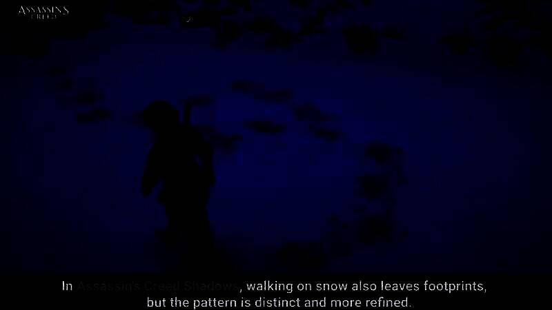对马岛之鬼与刺客信条:影雪中脚印对比图2
