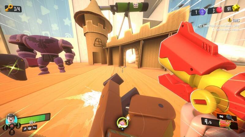 《积木爆射英雄》游戏截图2