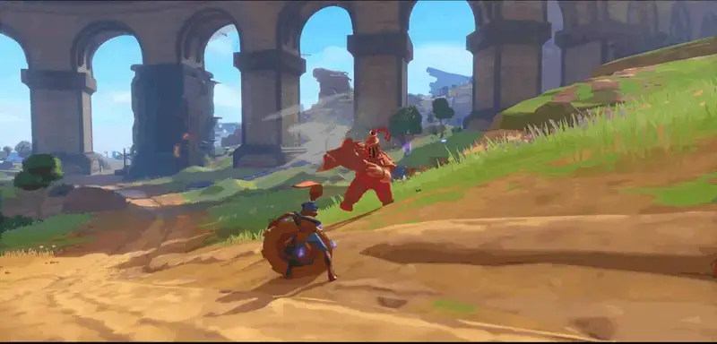 游戏中克莱西亚城市的画面