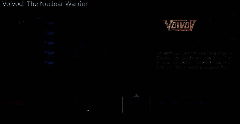 《Voivod: The Nuclear Warrior》游戏画面1