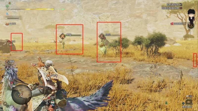 《怪物猎人:荒野》区域8东南部蜂蜜采集点图片3