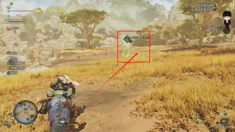 《怪物猎人:荒野》眠草和蜂蜜采集路线图片5