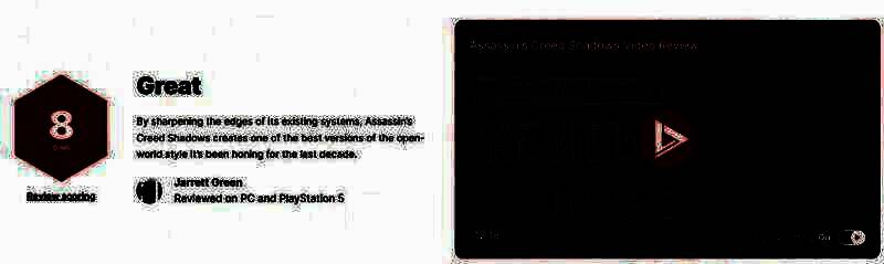 《刺客信条:影》游戏画面