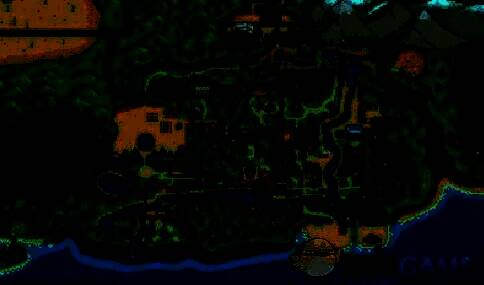 狗鱼可能出现位置的地图示意图片