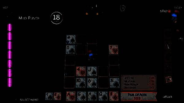 游戏桌牌战斗画面