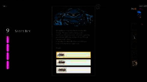 游戏跨区域角色等级系统画面