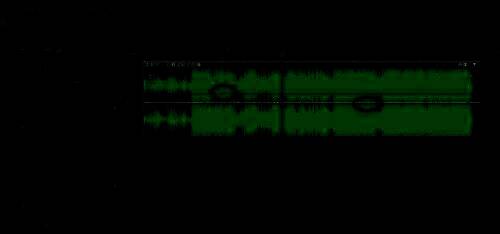 调节声音大小和声像的界面图