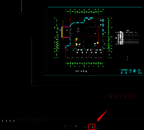 浩辰CAD看图王显示/隐藏线宽按钮界面