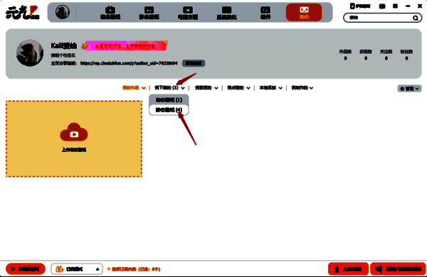 选择我下载的和静态壁纸选项