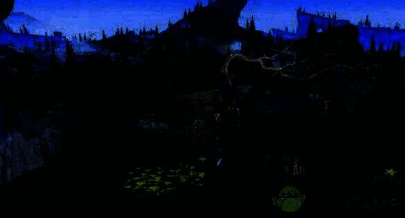 水塘里的红名怪