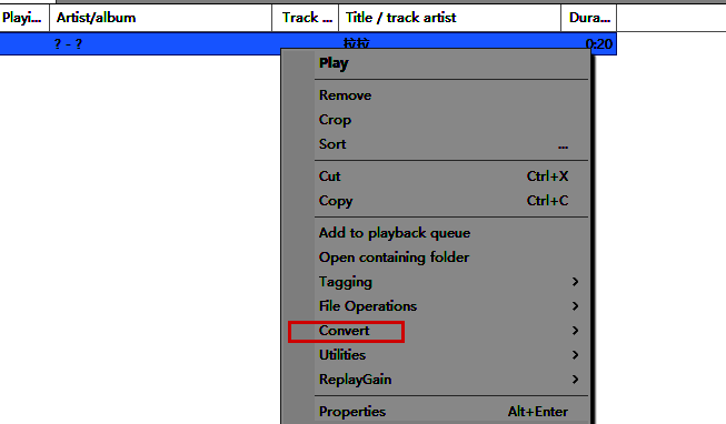 选择转换操作图片