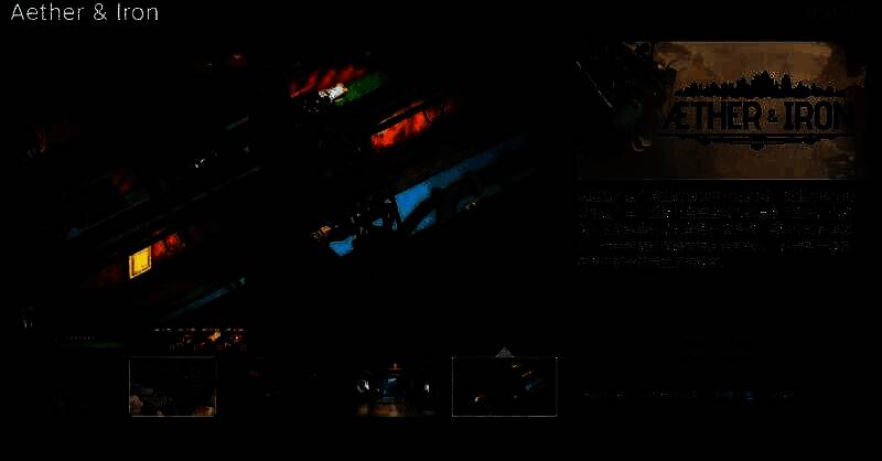 《Aether & Iron》相关宣传图