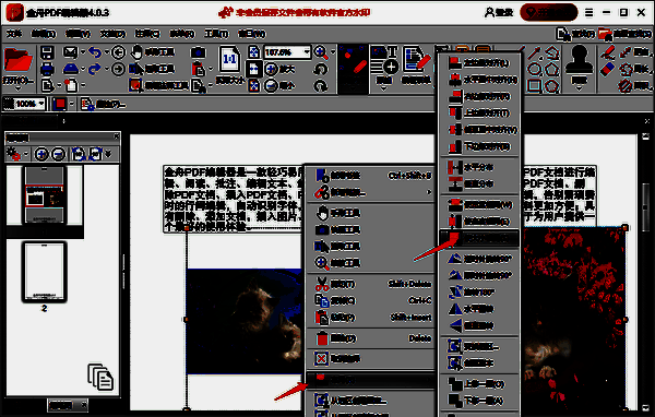 选择布局及使大小相同操作图