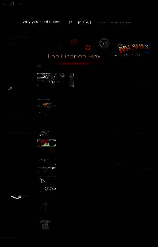 2008年Steam页面截图