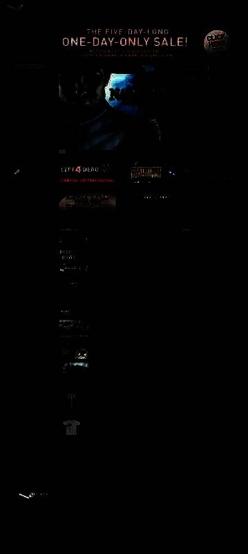 2009年Steam页面截图