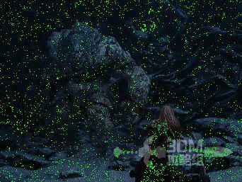 小雪怪下砸上勾拳动图