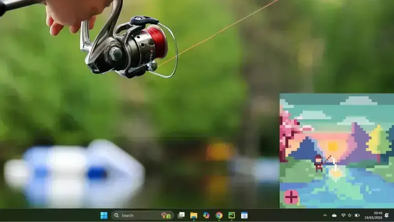 《Strange Shores: A Desktop Fishing Game》游戏画面5