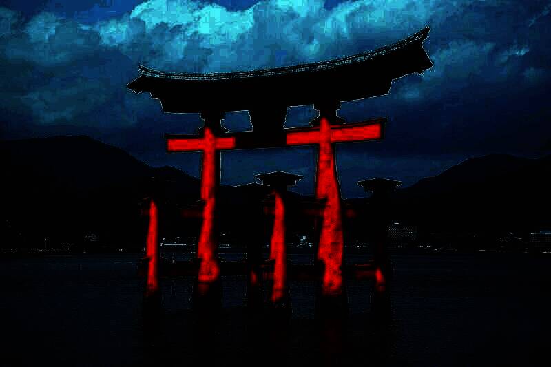 和多都美神社内部场景