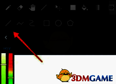 medibang paint绘制直线、折线和曲线示例