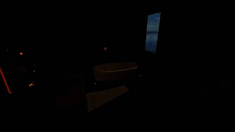 inZOI现代浴室房间使用教程图2