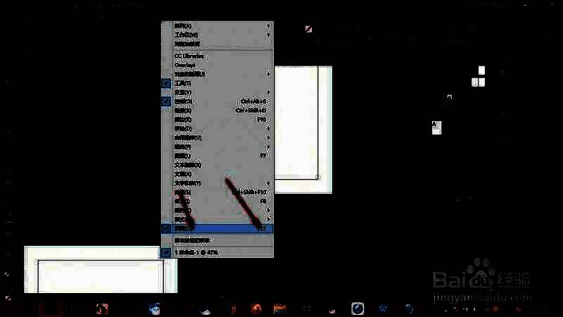通过窗口菜单找到页面选项