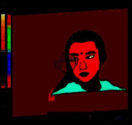 Medibang Paint完成漫画转换示例图