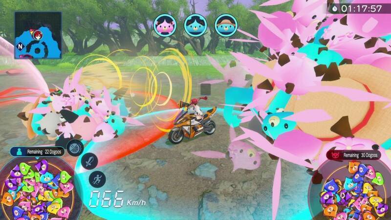 《爆走次元海王星VS巨神史莱犬》游戏截图6