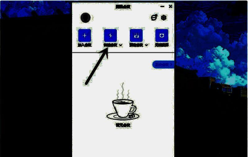 点击快速会议图片