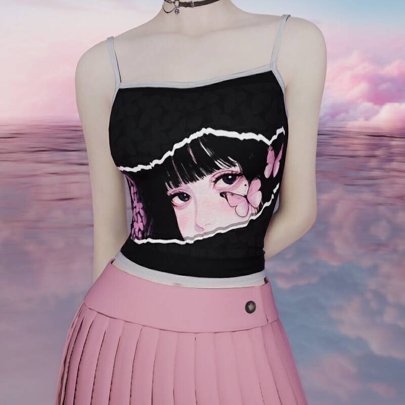 inZOI吊带背心百褶裙使用教程图1