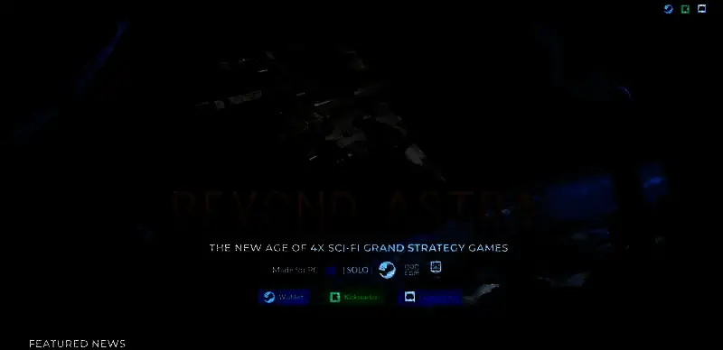 《Beyond Astra》官网地址配图