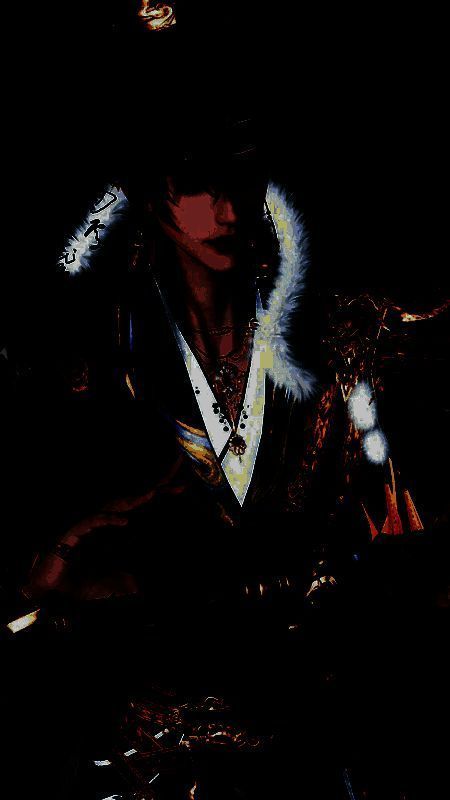 《逆水寒手游》玩家着黑色新时装执剑图2