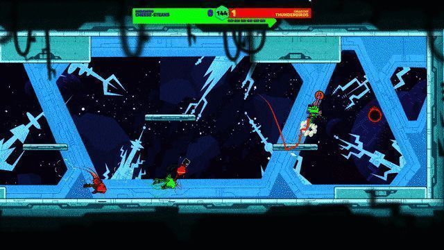 《DunkDunk》平台游戏操控画面