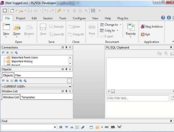 PL/SQL Developer 对象浏览器窗口界面配图