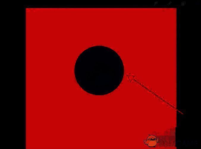 拖拽颜色到圆形填充界面