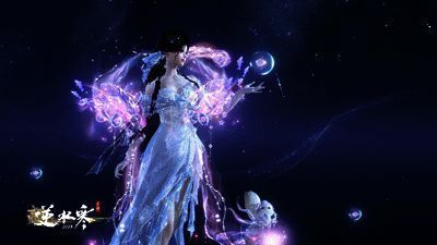 素问武器潋海琼月效果图