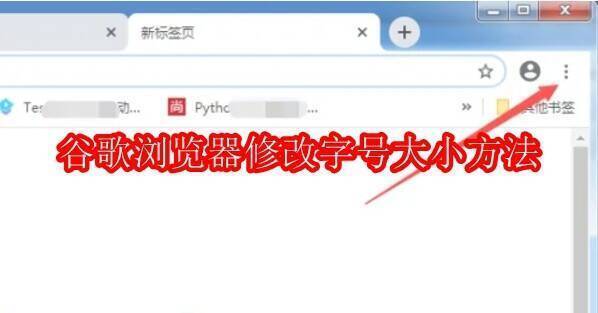 谷歌浏览器界面展示图