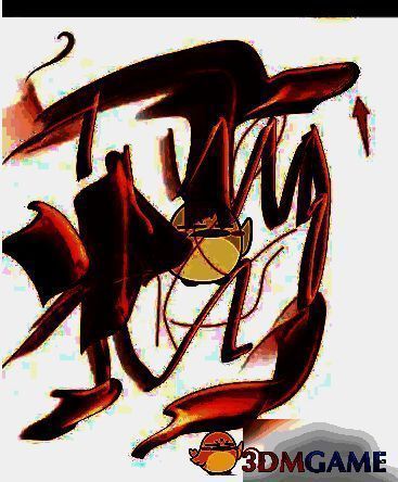 画画时出现刷光标记的界面图片