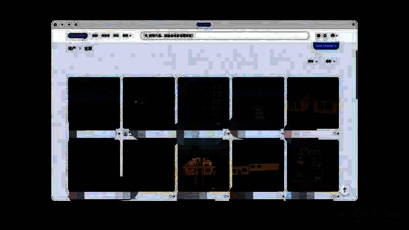 分类作品排名查看界面图