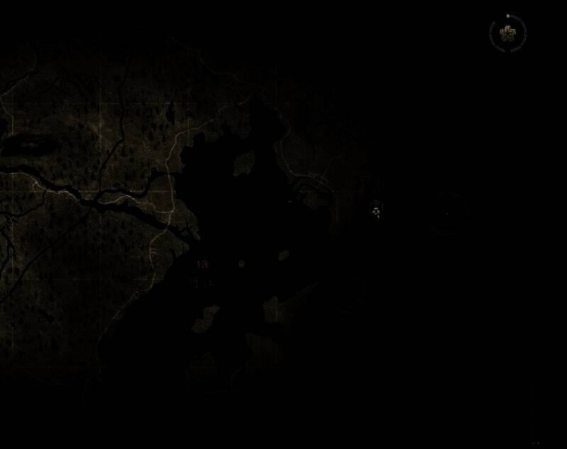 《刺客信条：影》柏原要塞二号标点具体位置画面