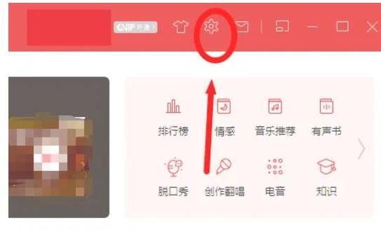 网易云音乐设置图标界面图