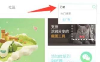 在360安全浏览器扩展管理界面搜索插件的图片