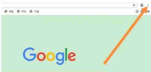 谷歌浏览器点击设置的页面图片