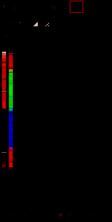 medibang paint渐变工具在哪?medibang paint渐变效果背景插画怎么画? medibang paint画布出现渐变效果展示图