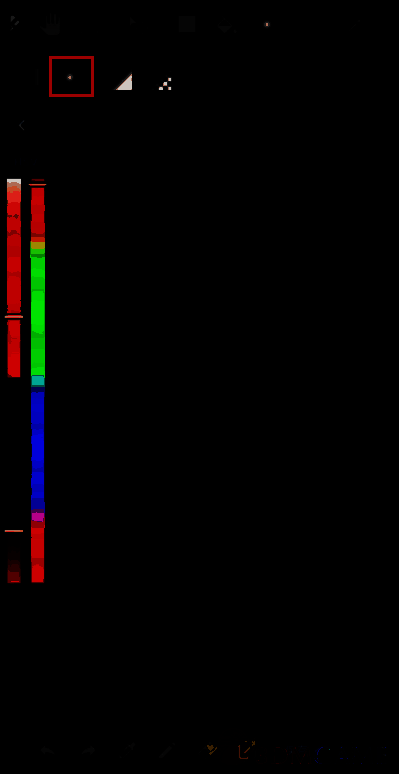 medibang paint渐变工具在哪?medibang paint渐变效果背景插画怎么画? medibang paint圆形渐变效果展示图