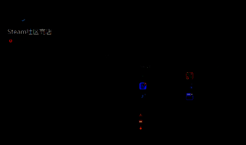 Steam网络限制可能需使用加速工具提示界面