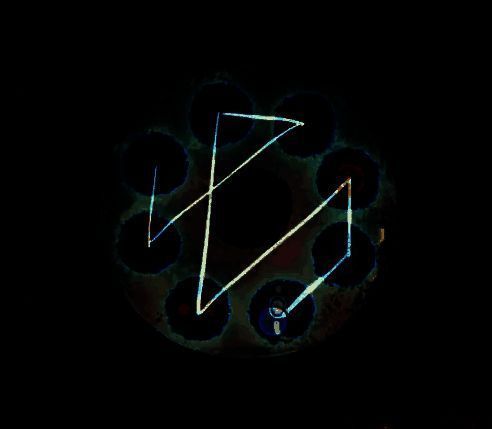 空格拼图完成后画面