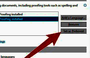 再次点击Set as Preferred按钮的界面
