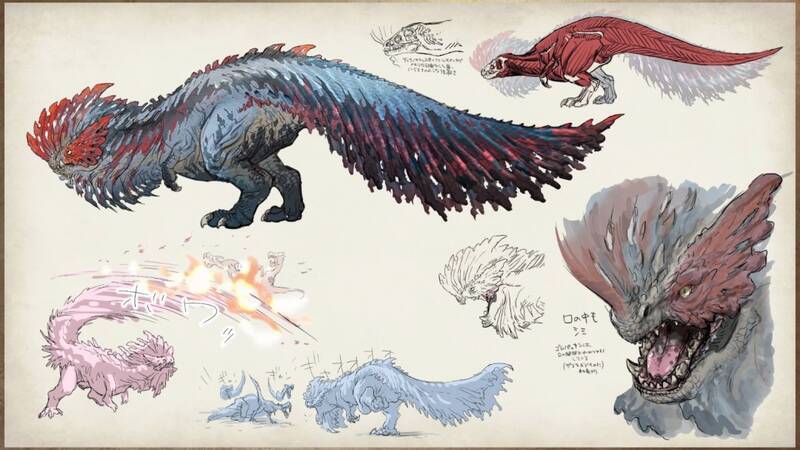 《怪物猎人：荒野》相关概念设计图4